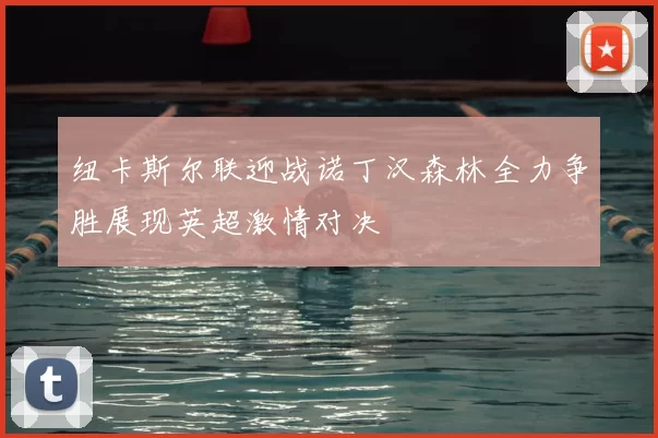 纽卡斯尔联迎战诺丁汉森林全力争胜展现英超激情对决